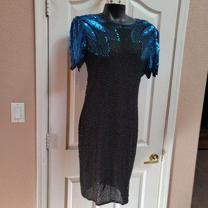 Elite Sequined dress - Occasion heavily beaded